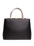 2Jours Monster Eyes Tote Bag, back view